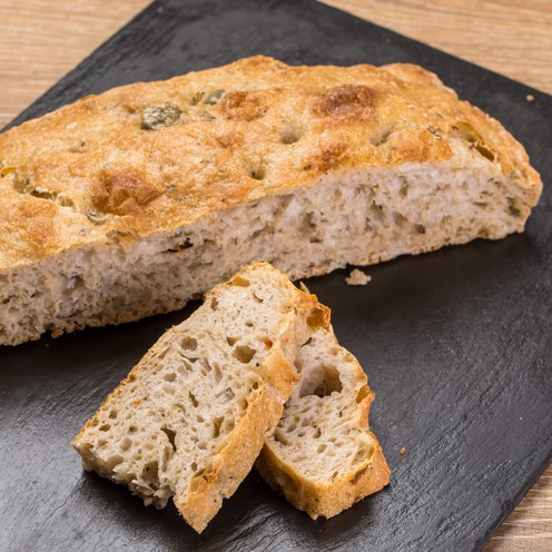 Focaccia with olives (700 g)