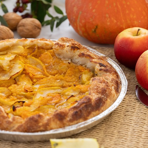 Apple and pumpkin galette (850 g)