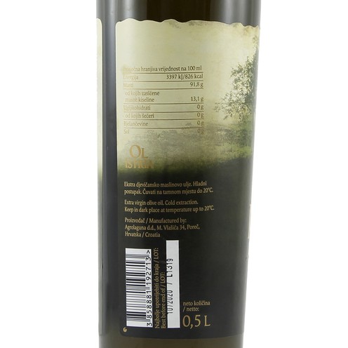 Ol Istria extra virgin olive oil 0,5 l