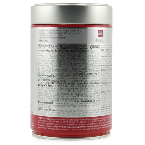 Illy Ground Espresso Coffee Medium Roast, Ground