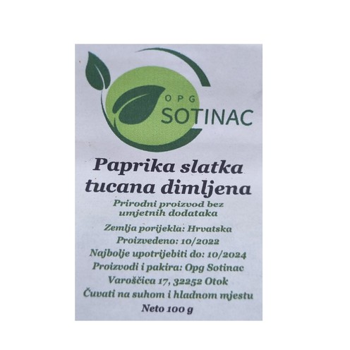 Sweet Crushed Paprika 100 g