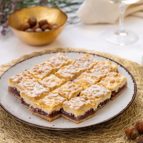 Cheese and cherry pie (550 g)